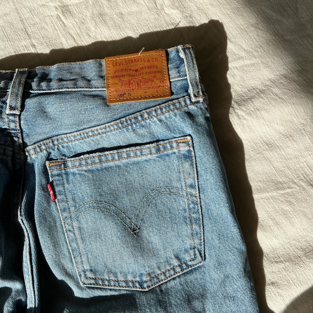 Levi 501 Skinny Jeans, Medium Wash